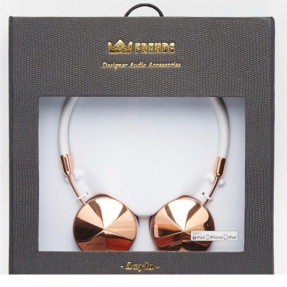 2 pair of FRIENDS Layla On-Ear Headphones PLUS 3 extra ear covers